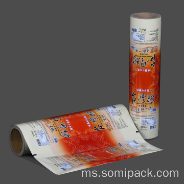 Custom Printed Pouch Retort Printed Flim Roll